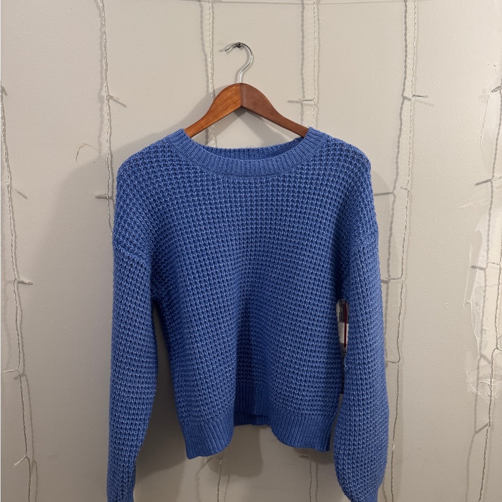 Freshman Blue Crew Neck Sweater